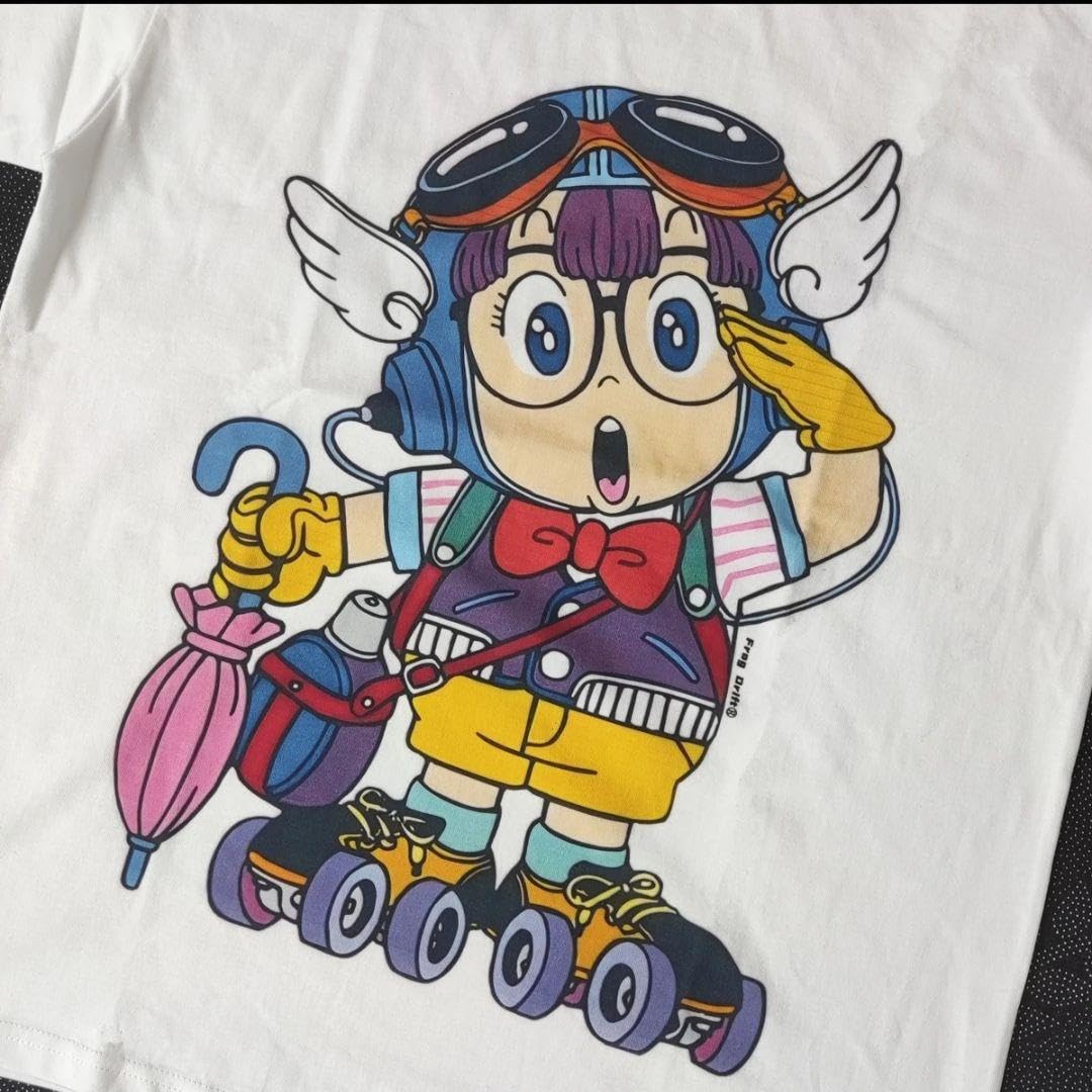 Amazon.co.jp: Dr．スランプ アラレちゃん Tシャツ バックプリント
